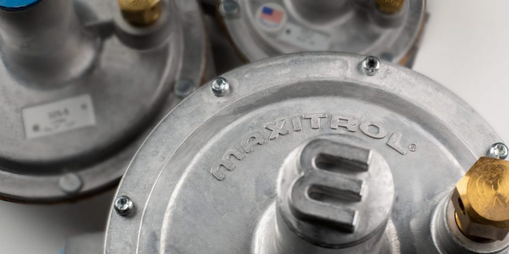 Photo of Maxitrol's 325 Lever Acting Design Gas Pressure Regulators