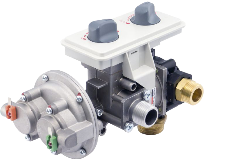 Control compacto de gas combinado GW50B de Maxitrol