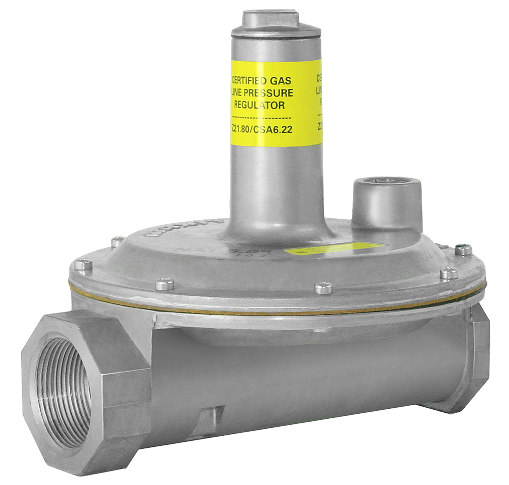 Aluminum 10 psi Inlet Pressure Maxitrol 210D-1-1/2 1-1/2 Gas Appliance Regulator 