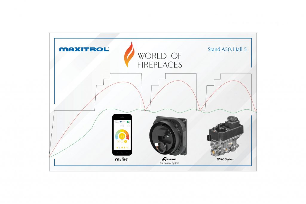 Maxitrol Is Exhibiting At The World Of Fireplaces In Leipzig, Germany